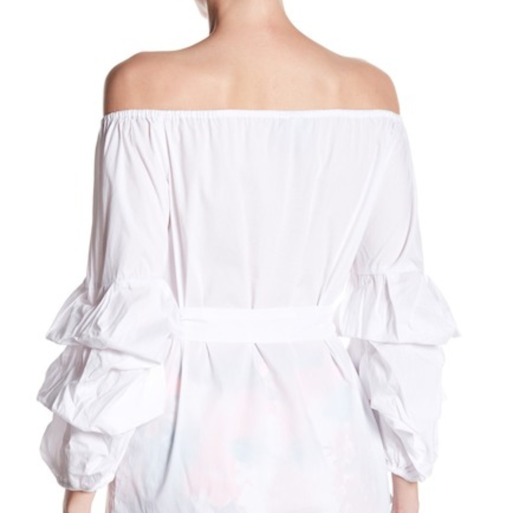 Final $ Eci Women's Off The Shoulder Blouse - Picture 3 of 7